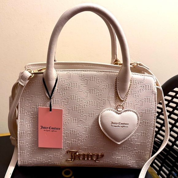 NWT Juicy Couture Ladylike Satchel Crossbody Purse - Picture 1 of 7